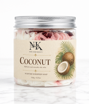Organic Coconut Whipped Soap - Nina Kane Jewellery