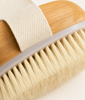 Natural Boar Bristle Body Brush - Nina Kane Jewellery