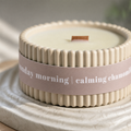 Sunday Morning Chamomile Soy Wax Candle view 3