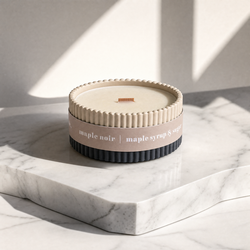 Golden Hour Maple Syrup Soy Wax Candle
