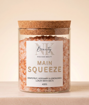 Main Squeeze Luxury Bath Salts - Nina Kane Jewellery