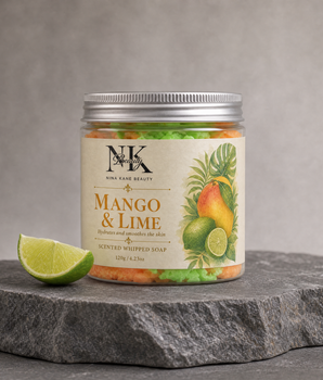 Organic Mango & Lime Whipped Soap - Nina Kane Jewellery