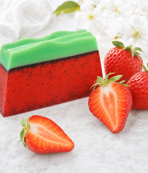 Strawberry Soap Slice - Nina Kane Jewellery
