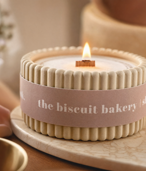 Biscuit Bakery Luxury Soy Candle - Nina Kane Jewellery