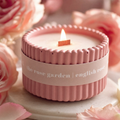 The Rose Garden Luxury Soy Wax Candle view 4