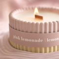 Pink Lemonade Raspberry & Lemon Soy Wax Candle view 3