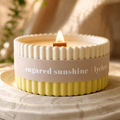 Sugared Sunshine Lychee Soy Wax Candle view 2
