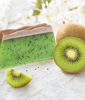 Kiwifruit Tropical Soap Slice - Nina Kane Jewellery