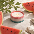 Watermelon Slice Luxury Soy Wax Candle view 2