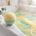 Apple Pie & Custard Luxury Bath Bomb view 3