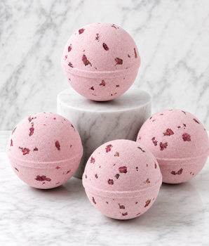 Rose & Petals Luxury Bath Bomb - Nina Kane Jewellery