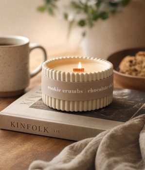 Cookie Crumbs Stoneware Soy Wax Candle - Nina Kane Jewellery