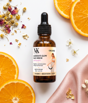 Goddess's Glow Organic Face Serum - Nina Kane Jewellery