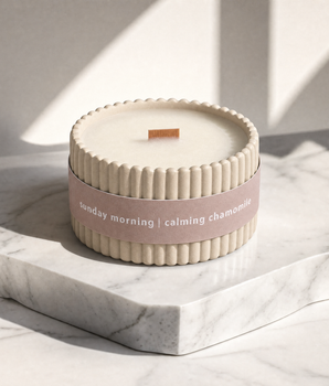 Sunday Morning Chamomile Soy Wax Candle