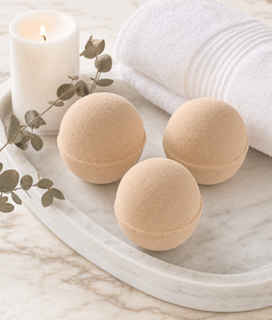 Tangerine & Grapefruit Luxury Bath Bomb - Nina Kane Jewellery