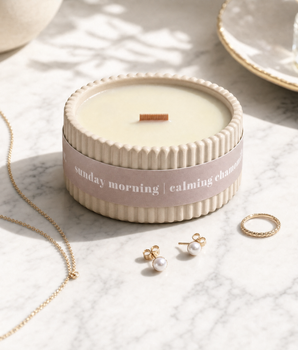 Sunday Morning Chamomile Soy Wax Candle