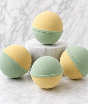 Apple Pie & Custard Luxury Bath Bomb - Nina Kane Jewellery