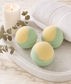 Apple Pie & Custard Luxury Bath Bomb - Nina Kane Jewellery