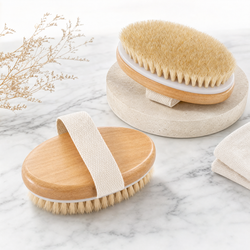 Natural Boar Bristle Body Brush