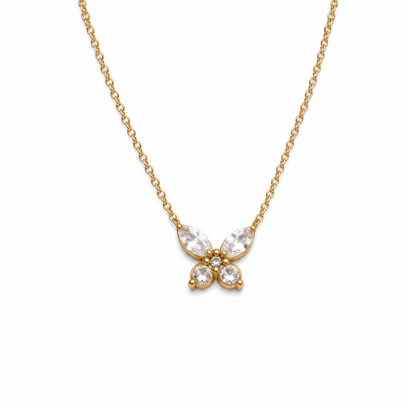 Emmanuella Butterfly Necklace