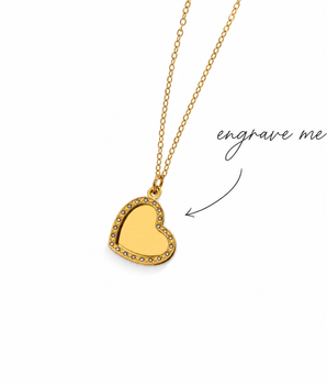 The Forever Yours Engravable Necklace