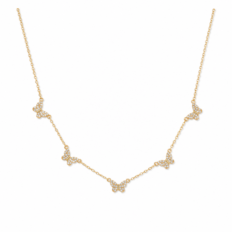 The Serena Butterfly Necklace