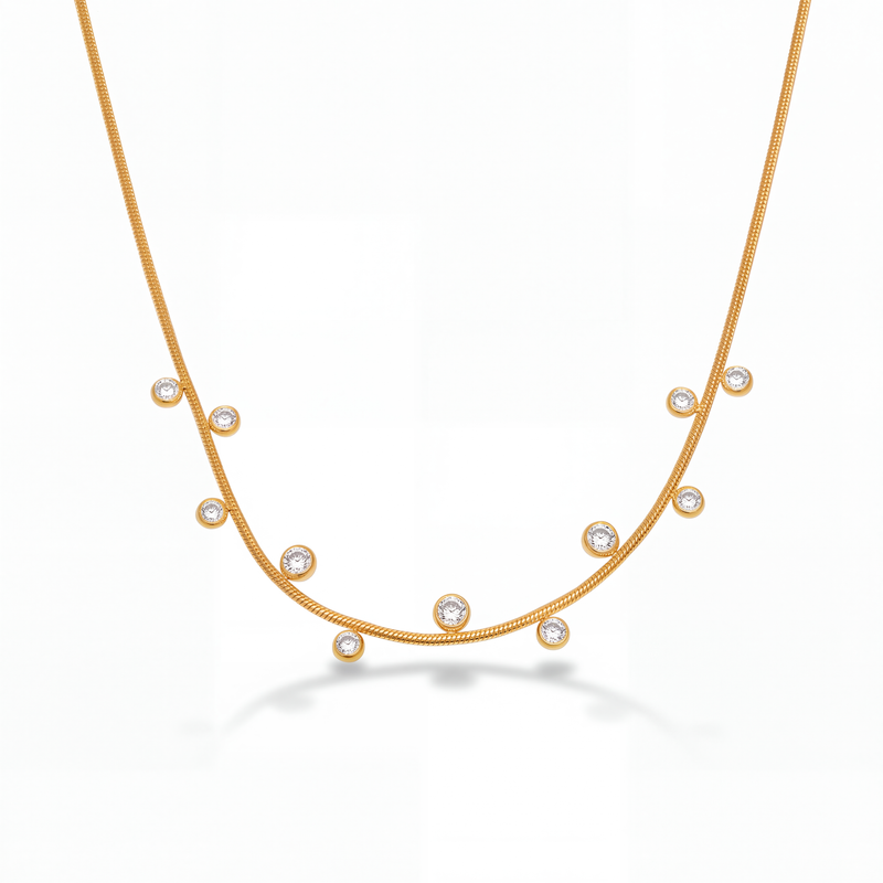 The Dewdrop Crystal Necklace