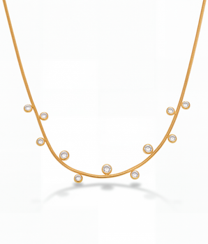 The Dewdrop Crystal Necklace