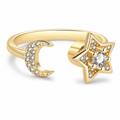 The Starlight Spinner Rings view 1