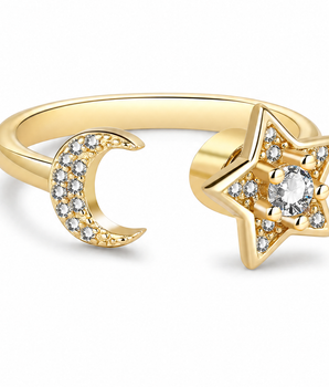 The Starlight Spinner Rings