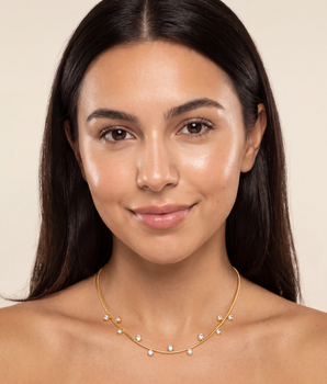 The Dewdrop Crystal Necklace