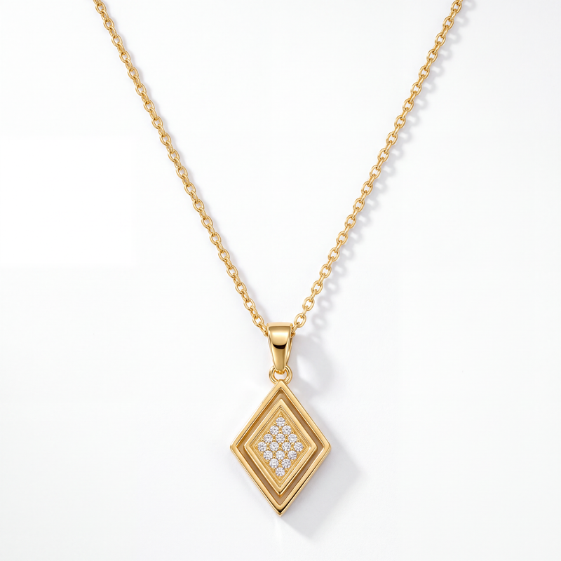 Elara Geo Necklace
