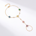 The Rainbow Blossom Handchain view 1
