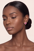 The Luxe Clover Stud Earrings view 4
