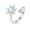 The Solstice Spinner Ring view 1