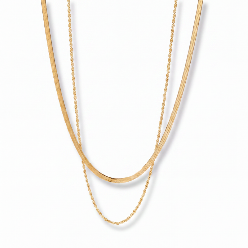 Emma Double Layered Necklace