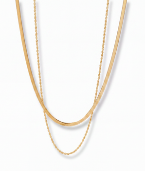 Emma Double Layered Necklace