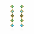 The Rainbow Clover Earrings view 10