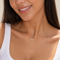 Emmanuella Butterfly Necklace view 3