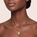 The Love Note Engravable Heart Necklace view 6