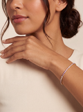 The Rainbow Gradient Tennis Bracelet view 5