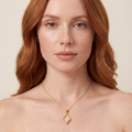 Elara Geo Necklace view 3