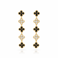 The Rainbow Clover Earrings view 1