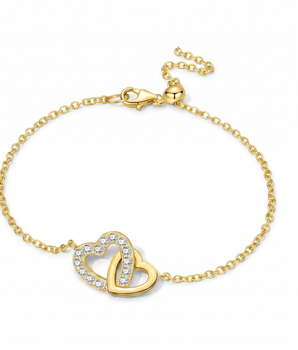 The Entwined Heart Bracelet