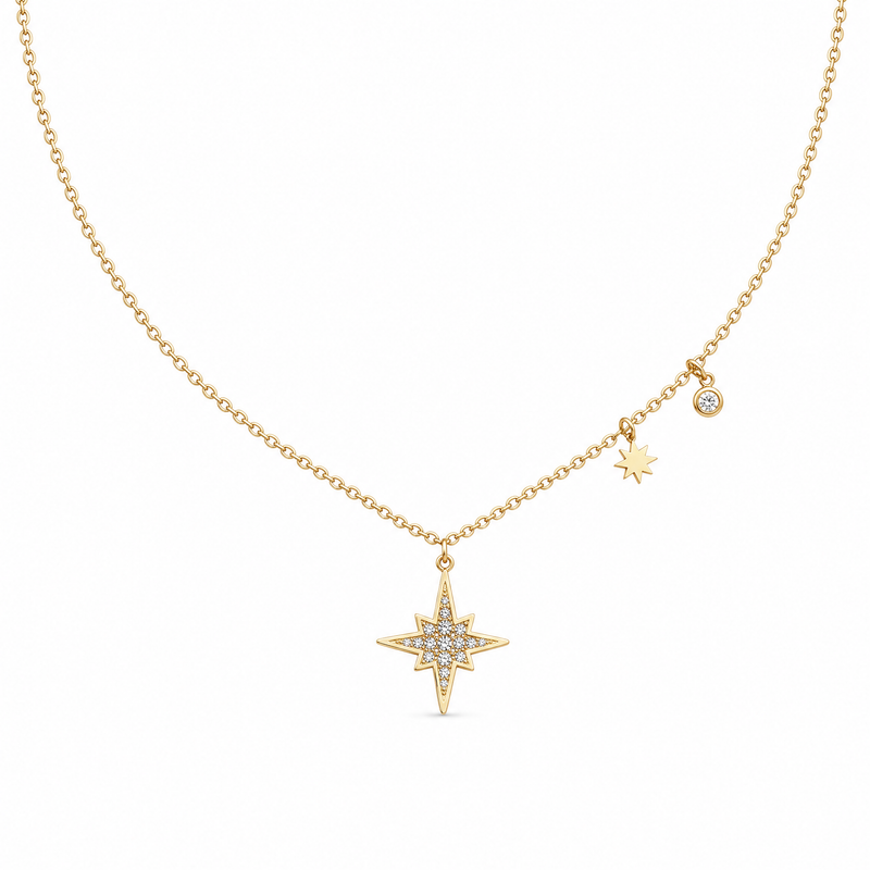 The North Star Charm Necklace