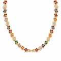 The Rainbow Clover Necklace view 1