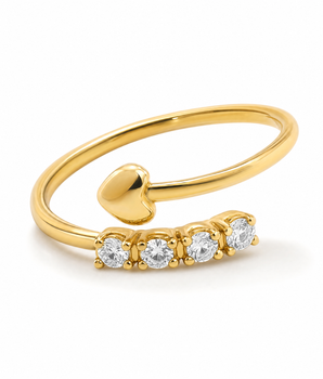 The Sweetheart Bar Rings