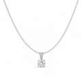 The Aurelie Solitaire Necklaces view 2