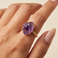 The Raw Cut Crystal Rings view 5