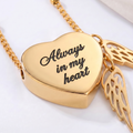 Custom Heart Urn Necklaces view 6